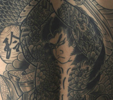 京都　タトゥー　彫とら