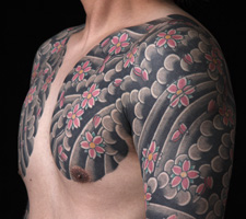 京都　タトゥー　彫とら