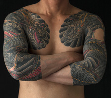 京都　タトゥー　彫とら