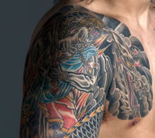 京都　タトゥー　彫とら