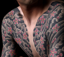 京都　タトゥー　彫とら