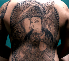 京都　タトゥー　彫とら