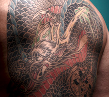 京都　タトゥー　彫とら