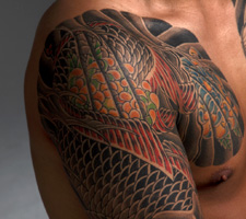 京都　タトゥー　彫とら