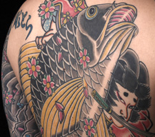 京都　タトゥー　彫とら