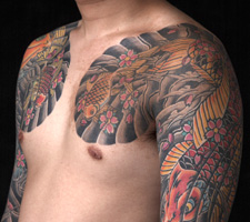 京都　タトゥー　彫とら