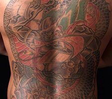 京都　タトゥー　彫とら