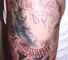 京都　タトゥー　彫とら