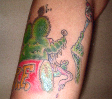 京都　タトゥー　彫とら