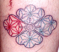 京都　タトゥー　彫とら