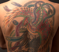 京都　和彫り　彫とら