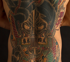 京都　和彫り　彫とら