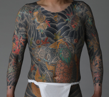 京都　和彫り　彫とら