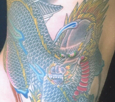 京都　和彫り　彫とら